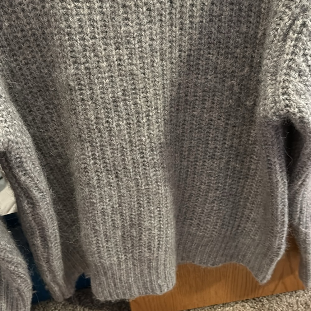 Zara Basic Wool And Alpaca Blend Sweater Size Sma… - image 5